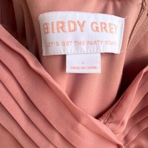 Birdy Grey Blush Pleated Dress